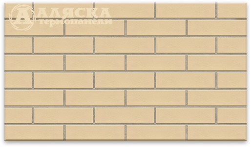 Фасадные Термопанели Аляска Krem Glatt купить в Шуе