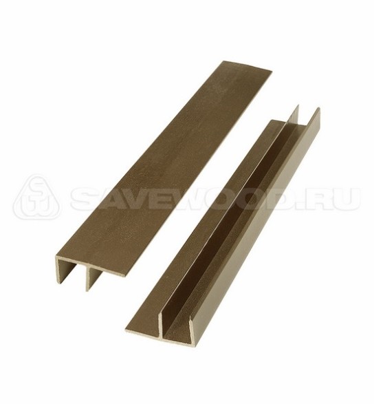 F-профиль ДПК Savewood – Тик купить в Шуе F-профиль ДПК Savewood – Тик купить в Шуе