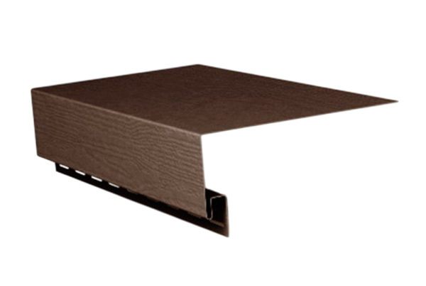 Планка приоконная широкая для Фасадных Панелей Темный Дуб купить в Шуе Планка приоконная широкая для Фасадных Панелей Темный Дуб купить в Шуе