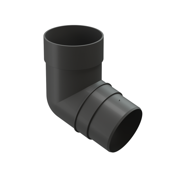 Колено 72˚ для водосточной трубы Docke Premium Графит купить в Шуе Колено 72˚ для водосточной трубы Docke Premium Графит купить в Шуе