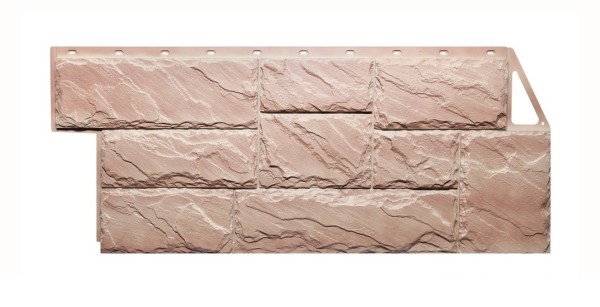 Фасайдинг Серия «Камень крупный» Терракотовый купить в Шуе Фасайдинг Серия «Камень крупный» Терракотовый купить в Шуе