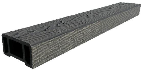 Перила ДПК 3D GardenParkett фактура дерева Графит купить в Шуе Перила ДПК 3D GardenParkett фактура дерева Графит купить в Шуе