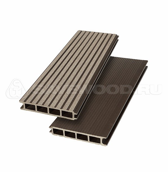Террасная доска из ДПК SW Ulmus «SaveWood» темно-коричневый купить в Шуе Террасная доска из ДПК SW Ulmus «SaveWood» темно-коричневый купить в Шуе