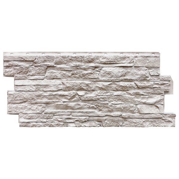 Фасадная панель FineBer, Скала, Мелованный белый купить в Шуе Фасадная панель FineBer, Скала, Мелованный белый купить в Шуе