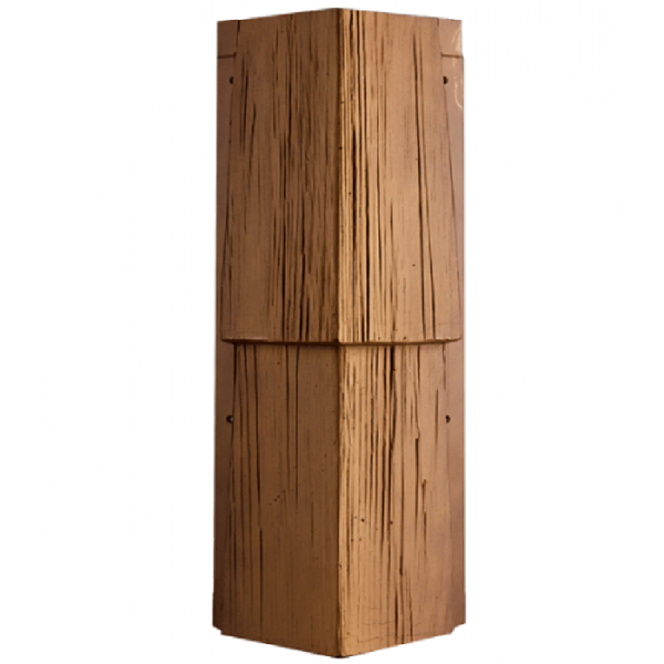 Угол T-Сайдинг-Щепа дуб ЭКО-2 Орех купить в Шуе