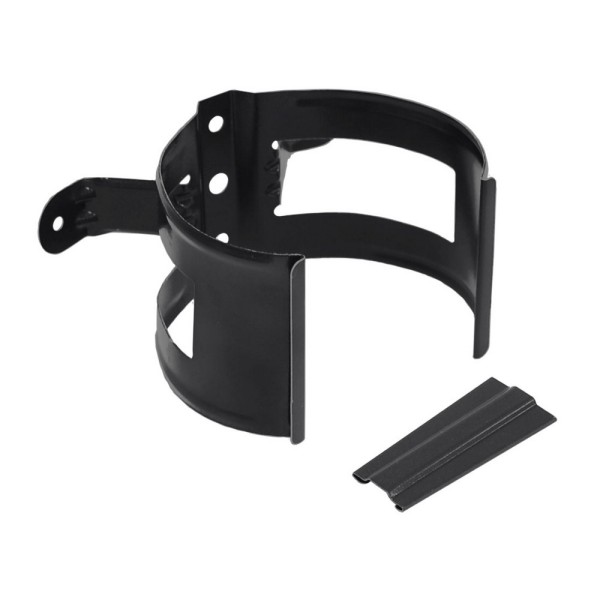 Водосток Grand Line 125x90 – Хомут трубы (на дерево) RAL 9005 купить в Шуе Водосток Grand Line 125x90 – Хомут трубы (на дерево) RAL 9005 купить в Шуе