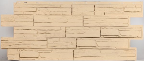 Фасадные Панели T-Сайдинг-Альпийская сказка желтый Фасадная панель T-Сайдинг-Альпийская сказка Желтый купить в Шуе