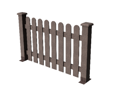 Ограждения декоративное ДПК GRINDERDECO Сежурне венге