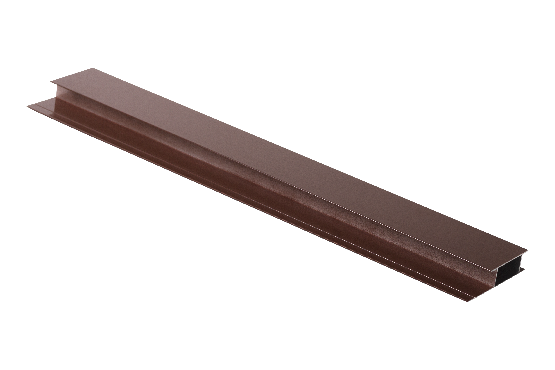 Профиль стыковочный, алюминиевый, бурый купить в Шуе Профиль стыковочный, алюминиевый, бурый купить в Шуе