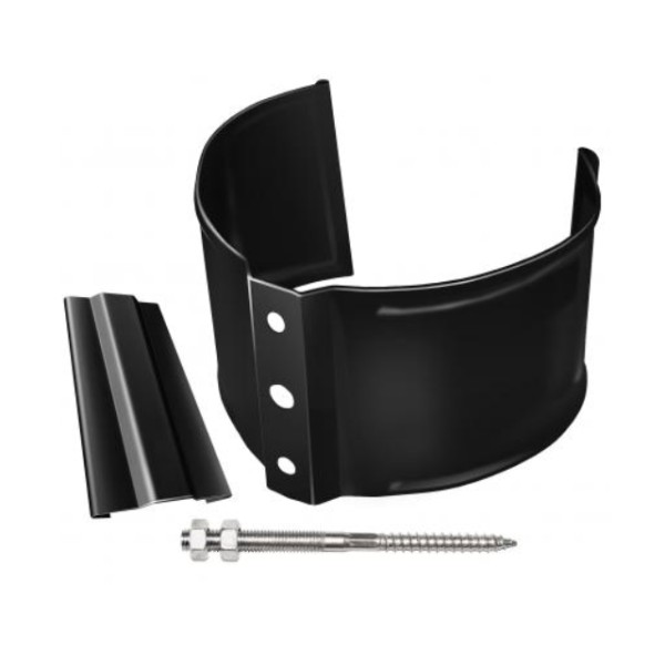 Водосток Grand Line 125x90 – Хомут трубы (на кирпич) RAL 9005 купить в Шуе Водосток Grand Line 125x90 – Хомут трубы (на кирпич) RAL 9005 купить в Шуе