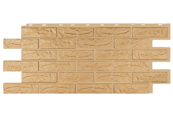 Фасадная панель T-Siding Лондон Брик Эко Крем купить в Шуе Фасадная панель T-Siding Лондон Брик Эко Крем купить в Шуе