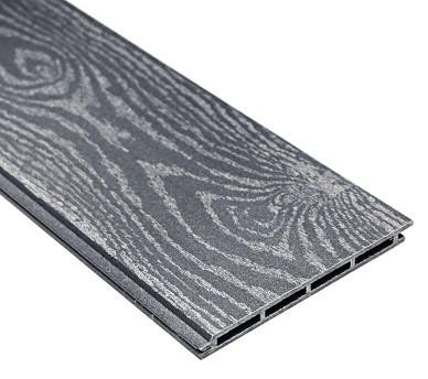 Фасадная доска из ДПК Faynag Premium Fusto Bаgnato - Графит купить в Шуе