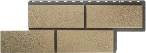 Фасадная панель Альта-Профиль Неаполитанский камень - Слоновая Кость купить в Шуе