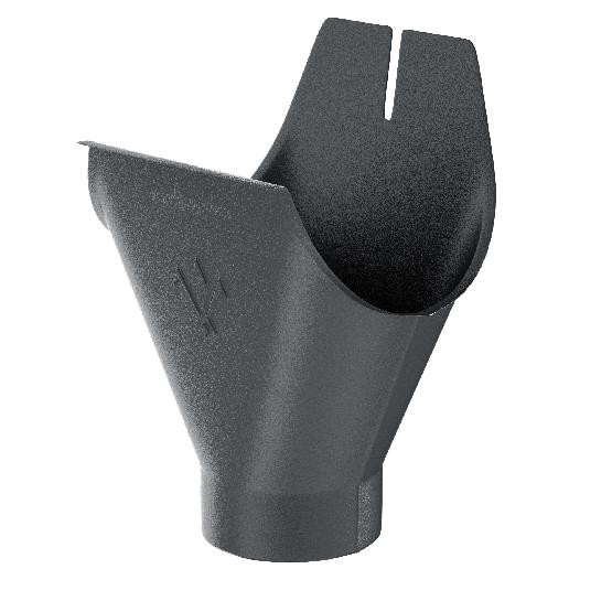 Водосток Aquasistem, Система 150/100 - Воронка желоба RR 23 Маренго matt купить в Шуе