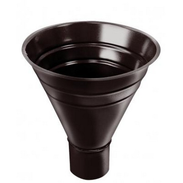 Водосток Grand Line 125x90 – Воронка водосборная RAL 8017 купить в Шуе