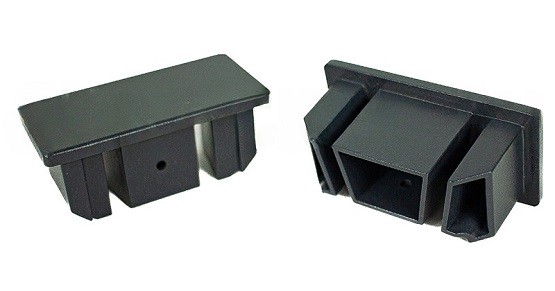 Заглушка для перил торцевая из алюминия GardenParkett Графит купить в Шуе Заглушка для перил торцевая из алюминия GardenParkett Графит купить в Шуе