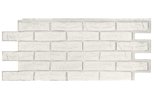 Фасадная панель T-Siding Лондон Брик Эко Уайт купить в Шуе Фасадная панель T-Siding Лондон Брик Эко Уайт купить в Шуе