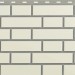 Фасадная панель Альта-Профиль, Кирпич Клинкерный, Белый купить в Шуе