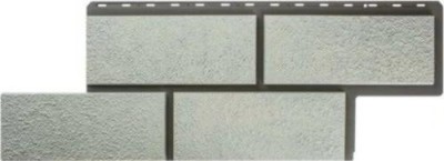 Фасадная панель Альта-Профиль Неаполитанский камень - Белый