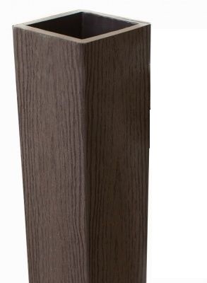 Столб опорный Woodvex Co-Extrusion Венге купить в Шуе