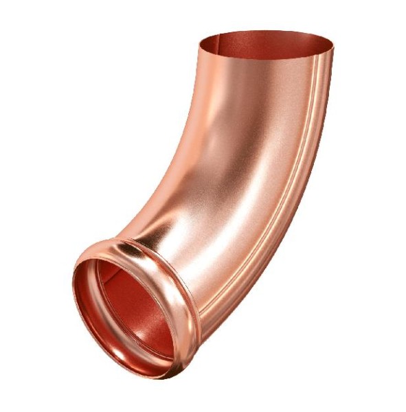 Водосток Aquasistem, система 125x90 - Отвод трубы декоративный медный купить в Шуе Водосток Aquasistem, система 125x90 - Отвод трубы декоративный медный купить в Шуе