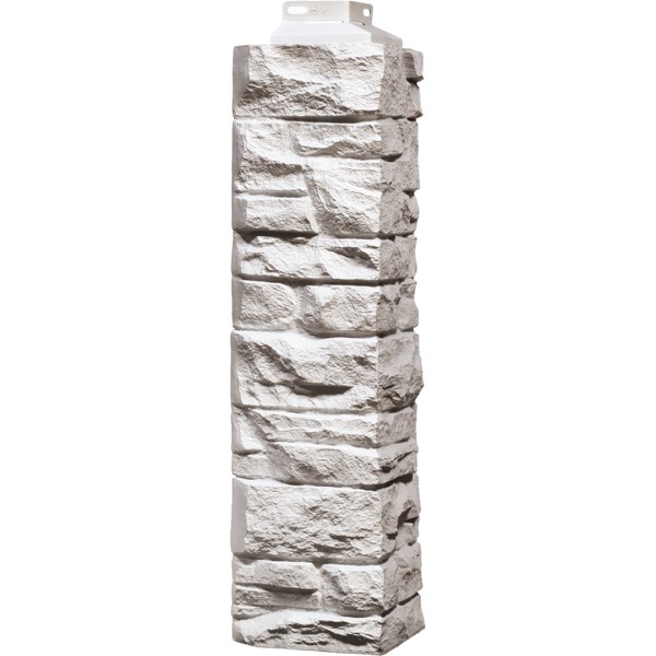 Угол наружный FineBer, Скала, Мелованный белый купить в Шуе Угол наружный FineBer, Скала, Мелованный белый купить в Шуе