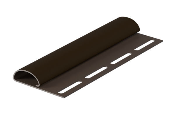 Финишная планка для сайдинга Элит, Коричневая купить в Шуе Финишная планка для сайдинга Элит, Коричневая купить в Шуе