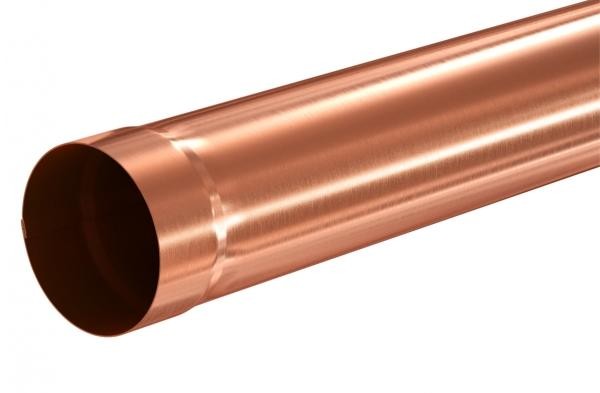 Водосток Aquasistem, система 150/100 - Соединительная труба 1 метр медная купить в Шуе