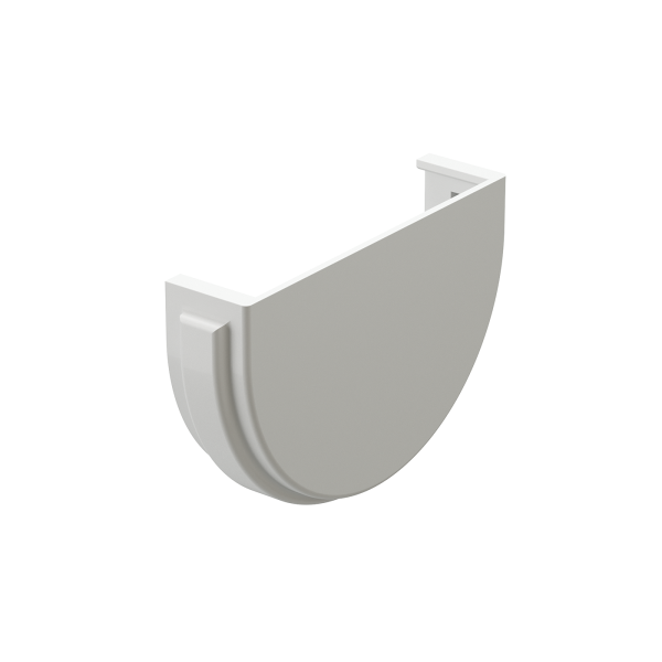 Заглушка желоба Docke Premium ПВХ - Пломбир купить в Шуе Заглушка желоба Docke Premium ПВХ - Пломбир купить в Шуе