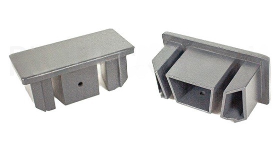 Заглушка для перил торцевая из алюминия GardenParkett Серый купить в Шуе Заглушка для перил торцевая из алюминия GardenParkett Серый купить в Шуе