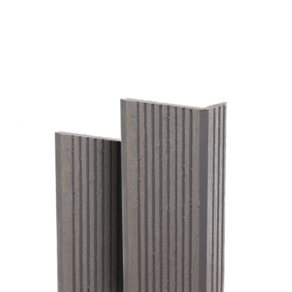 Угол торцевой Ecodecking Техно 70х35x3000 Серый купить в Шуе