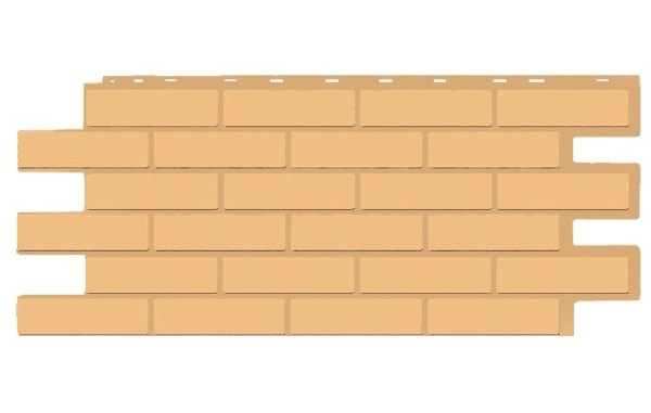 Фасадная панель T-Siding Кирпич Модерн Эко Крем купить в Шуе