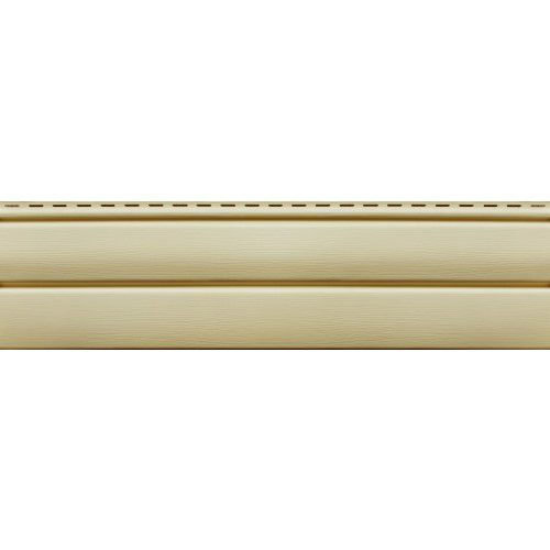 Виниловый сайдинг ю-пласт - серия "блок-хаус" (под бревно), кремовый купить в Шуе Виниловый сайдинг ю-пласт - серия "блок-хаус" (под бревно), кремовый купить в Шуе