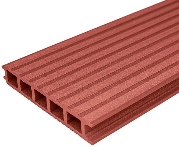 Террасная доска из ДПК бесшовная holzhof, Терракот купить в Шуе Террасная доска из ДПК бесшовная holzhof, Терракот купить в Шуе