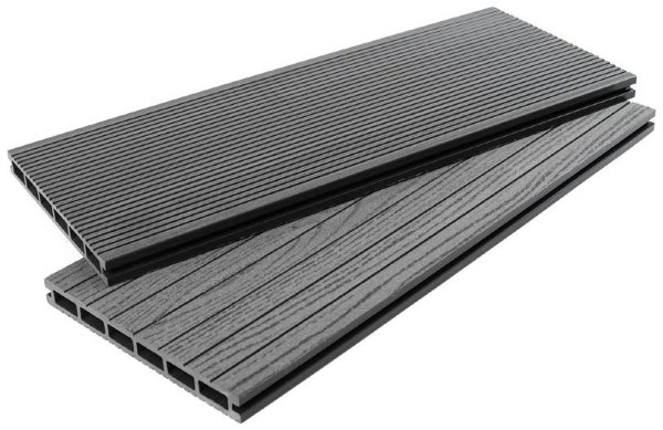 Террасная доска ДПК - ДеревоПласт- DP Standart+ графит купить в Шуе Террасная доска ДПК - ДеревоПласт- DP Standart+ графит купить в Шуе