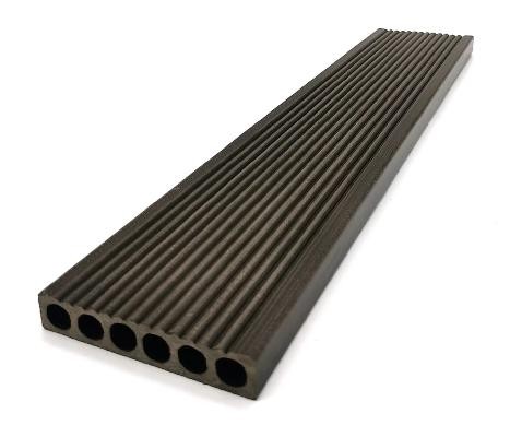 Заборный профиль NanoWood Темно-коричневый купить в Шуе