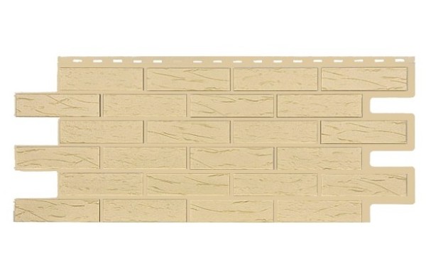 Фасадная панель T-Siding Кирпич Саман Эко Амбер купить в Шуе Фасадная панель T-Siding Кирпич Саман Эко Амбер купить в Шуе