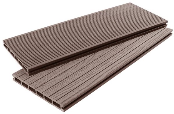 Террасная доска ДПК - ДеревоПласт- DP Standart+ коричневый купить в Шуе Террасная доска ДПК - ДеревоПласт- DP Standart+ коричневый купить в Шуе