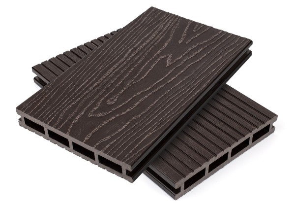 Террасная доская ДПК NanoWood Nature 3D пустотелая Венге купить в Шуе Террасная доская ДПК NanoWood Nature 3D пустотелая Венге купить в Шуе