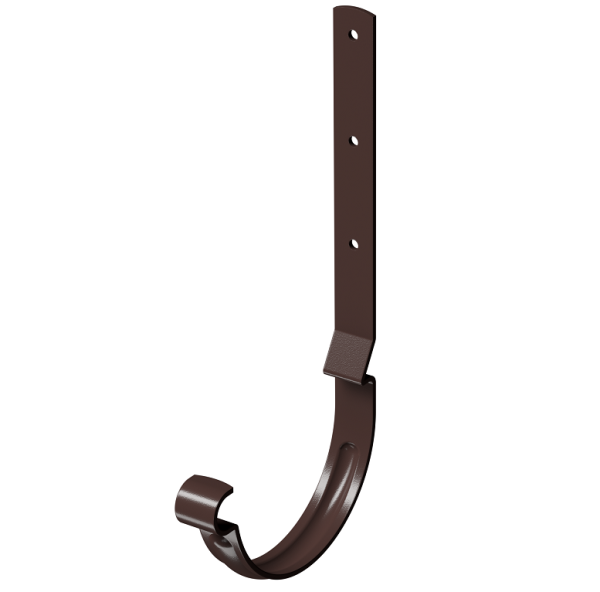 Карнизный крюк длинный D125 Döcke STAL PREMIUM Шоколад, (RAL 8019) купить в Шуе