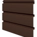 Софит ламинированный VOX UNICOLOR без перфорации, Коричневый купить в Шуе