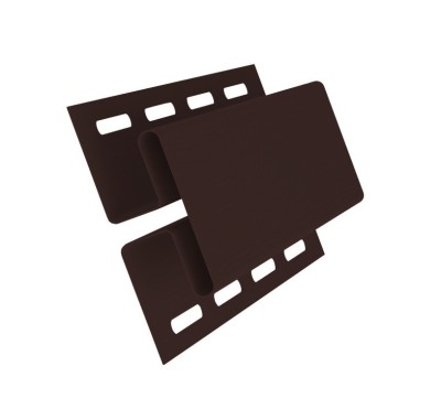 H Профиль соединительный Grand Line Тёмный дуб