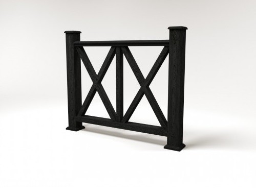 Ограждение из ДПК FG7 кварц купить в Шуе Ограждение из ДПК FG7 кварц купить в Шуе