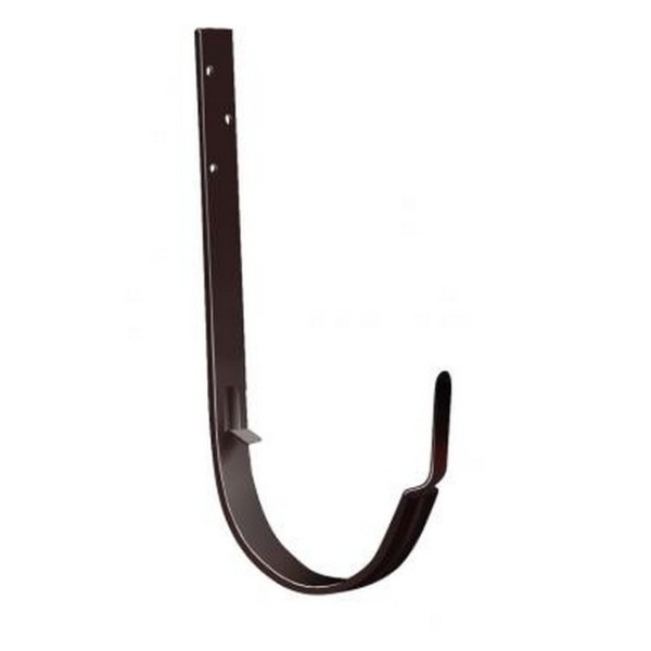 Водосток Grand Line 125x90 – Кронштейн длинный RAL 8017 купить в Шуе