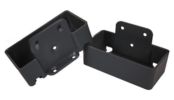 Крепление перил прямое из алюминия GardenParkett Графит купить в Шуе Крепление перил прямое из алюминия GardenParkett Графит купить в Шуе