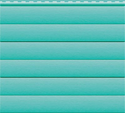 Сайдинг Блок-Хаус Бирюза