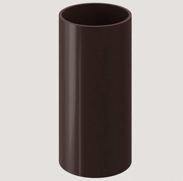 Труба водосточная ПВХ Docke STANDART Тёмно-коричневый купить в Шуе Труба водосточная ПВХ Docke STANDART Тёмно-коричневый купить в Шуе
