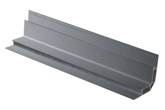 Угловой элемент внутренний,алюминиевый, серый купить в Шуе