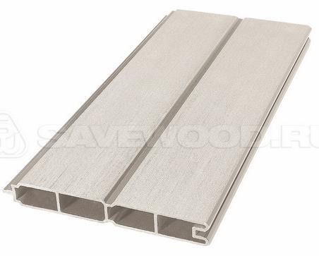 Заборный профиль из ДПК Savewood SW Agger матовый бежевый купить в Шуе