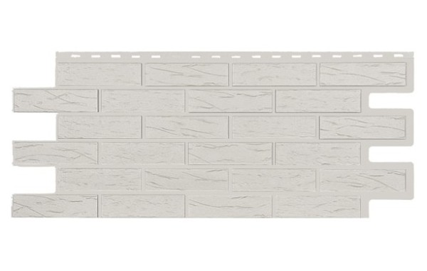 Фасадная панель T-Siding Кирпич Саман Эко Уайт купить в Шуе